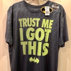 3/$15 NWT Trust Me I Got This Batman T-Shirt XL